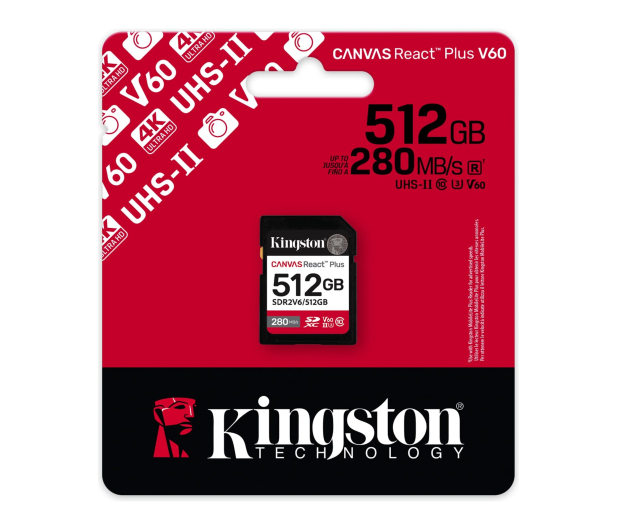 KINGSTON SDXC 512GB 280MB/s SDR2V6/512GB - 1230571 - zdjęcie 3